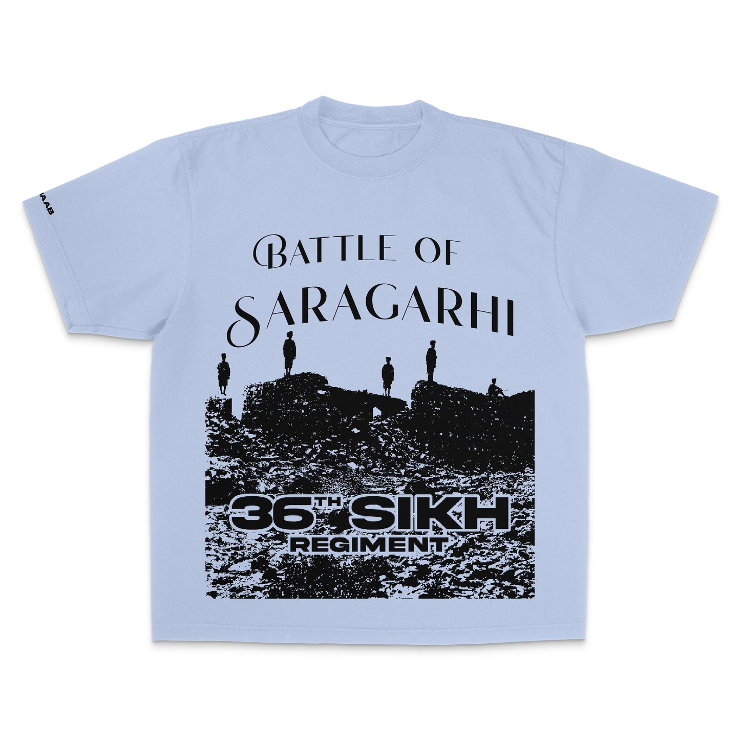 36TH SIKH REGIMENT BOXY T-SHIRT
