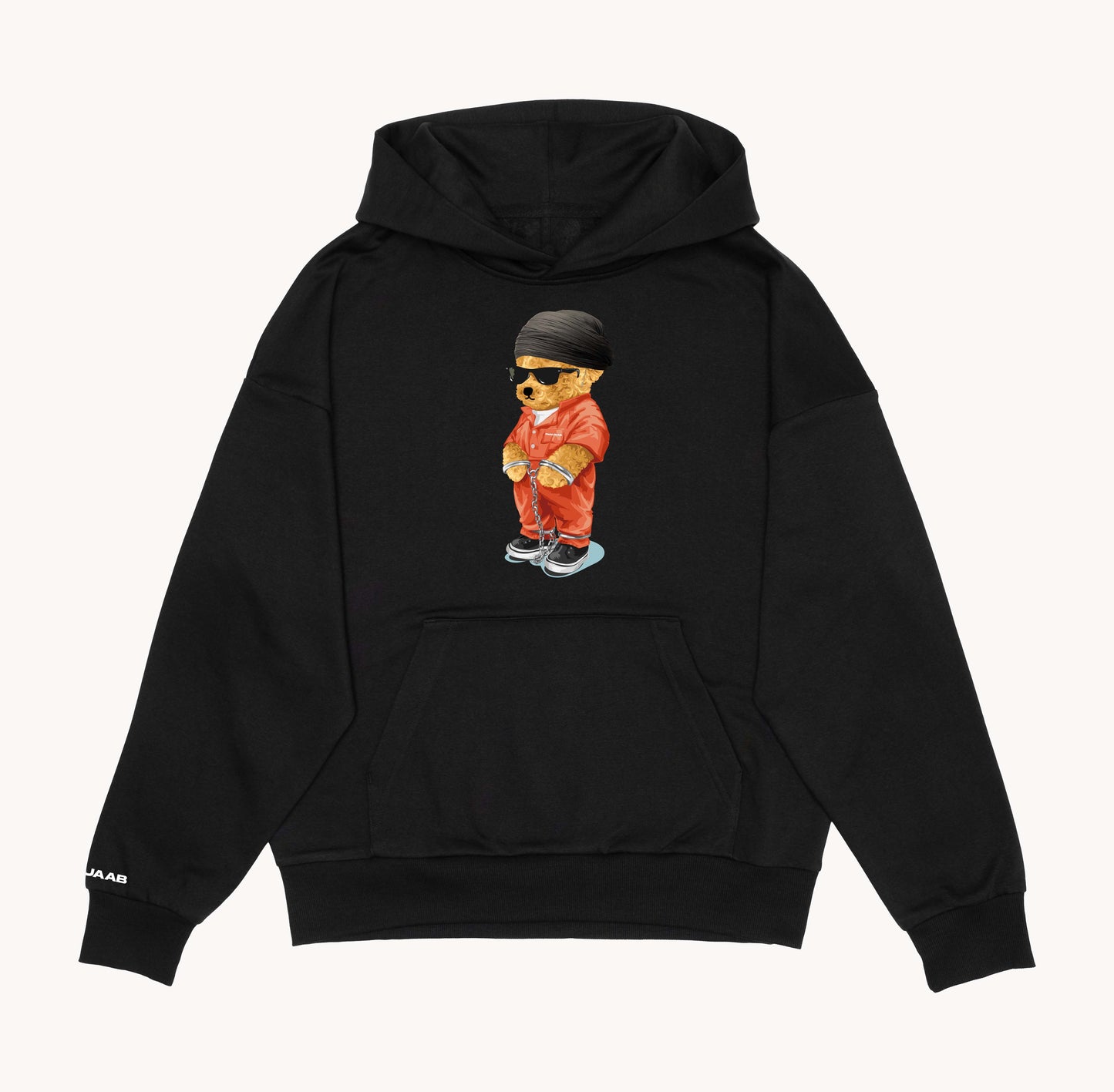 CHOBBAR DROP SHOULDER PULLOVER HOODIE