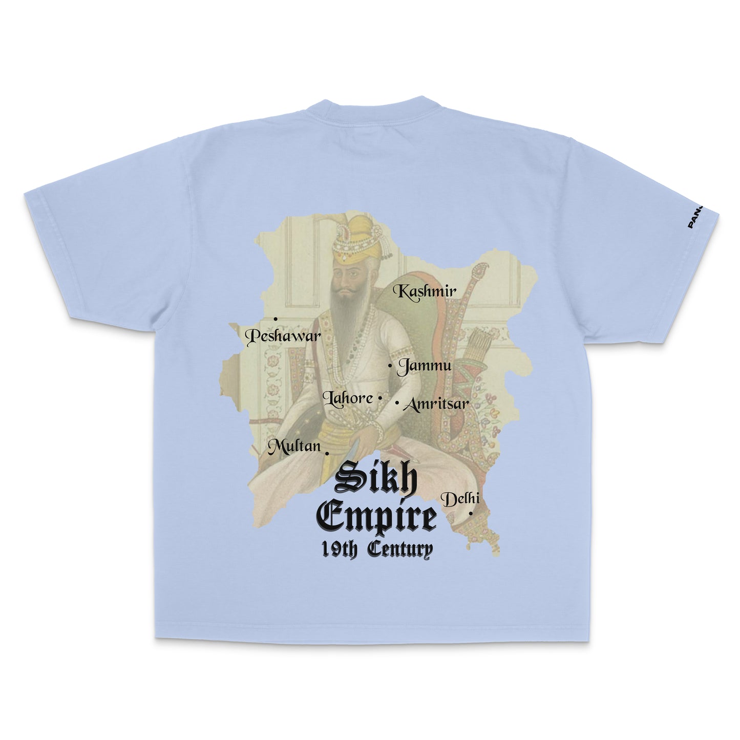 MAHARAJA RANJIT SINGH 19TH CENTURY SIKH EMPIRE BOXY T-SHIRT