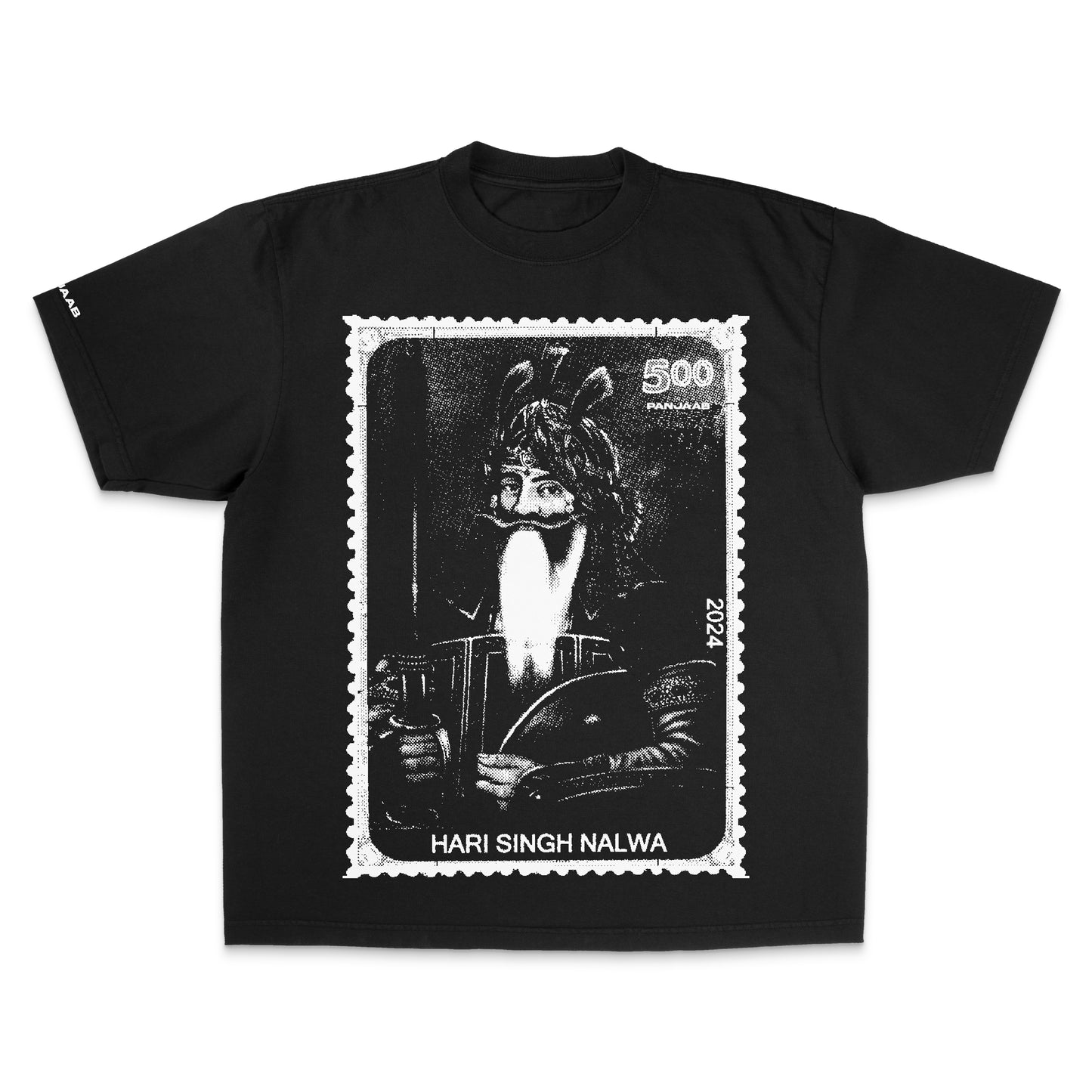 POST STAMP HARI SINGH NALWA BOXY T-SHIRT