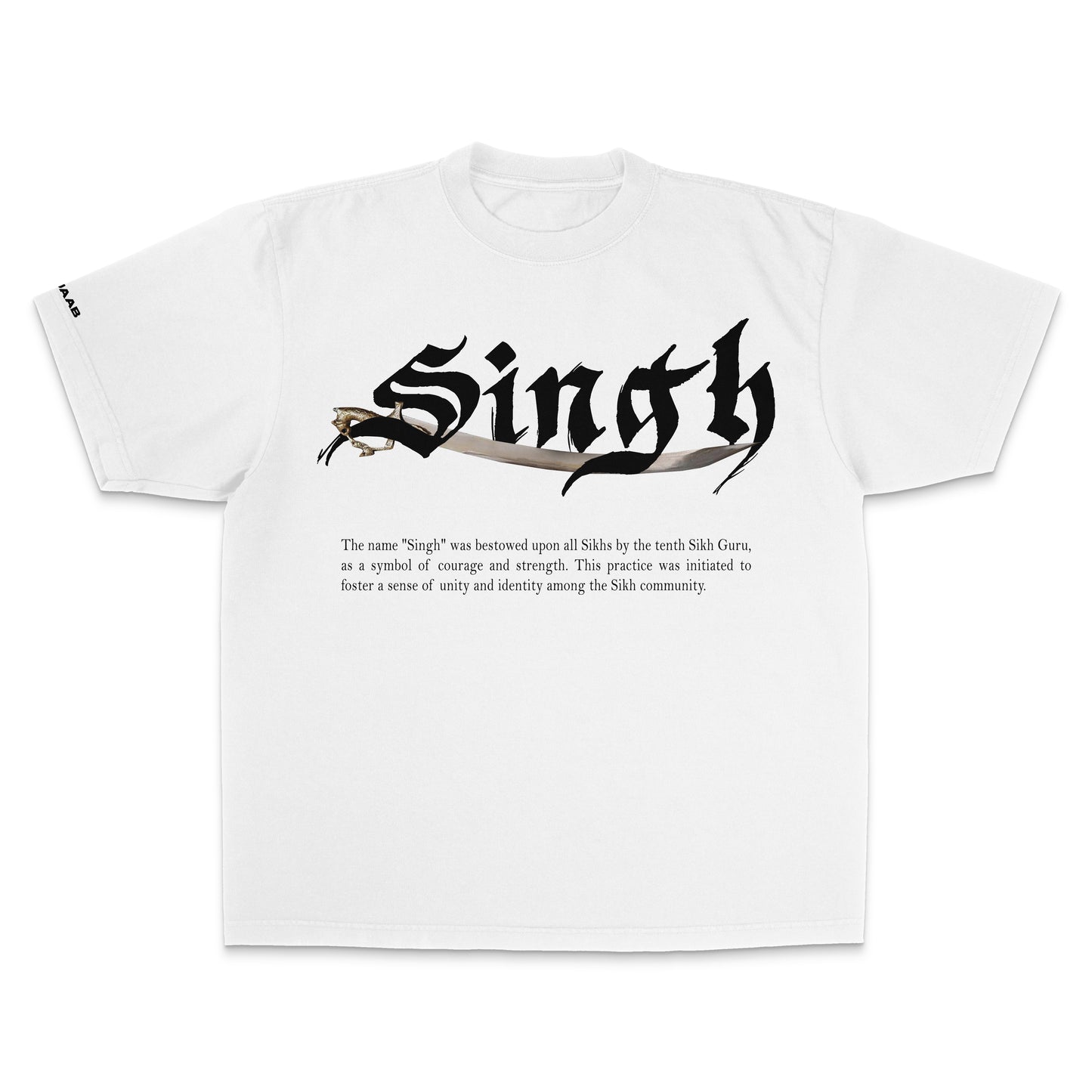 SINGH BOXY T-SHIRT