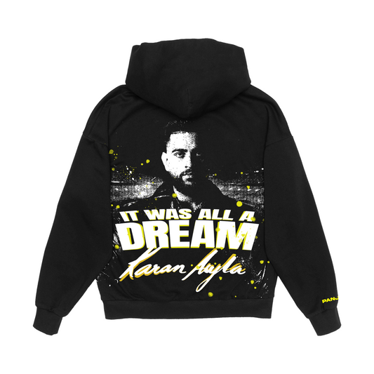 IT WAS ALL A DREAM DROP SHOULDER PULLOVER HOODIE