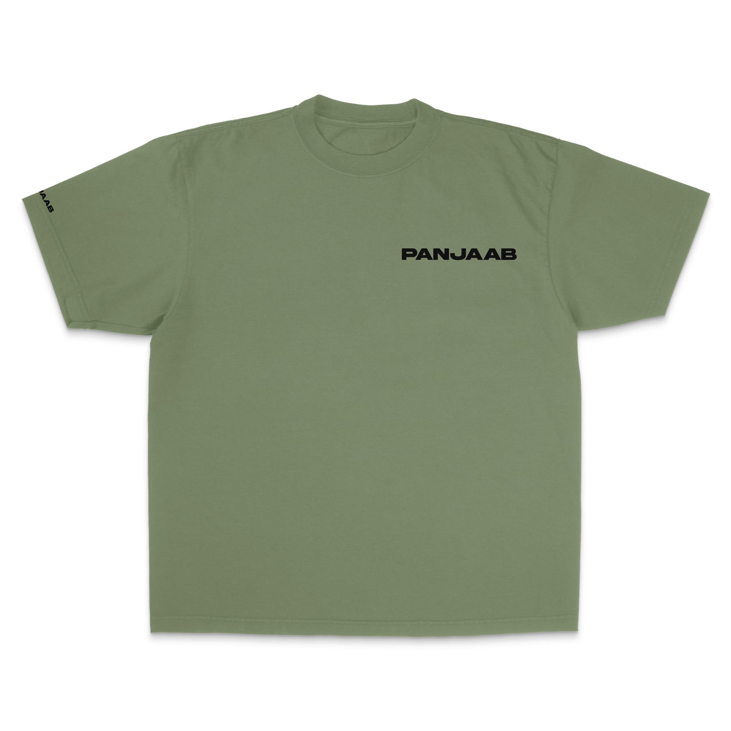 OLIVE SIGNATURE BOXY T-SHIRT