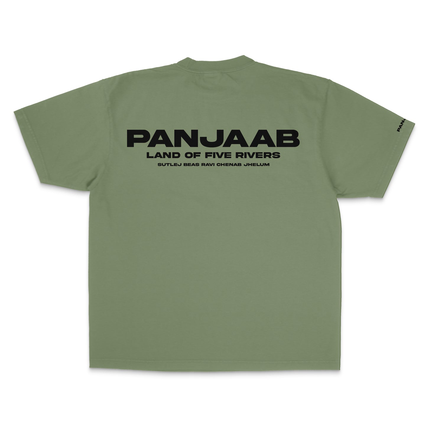 OLIVE SIGNATURE BOXY T-SHIRT