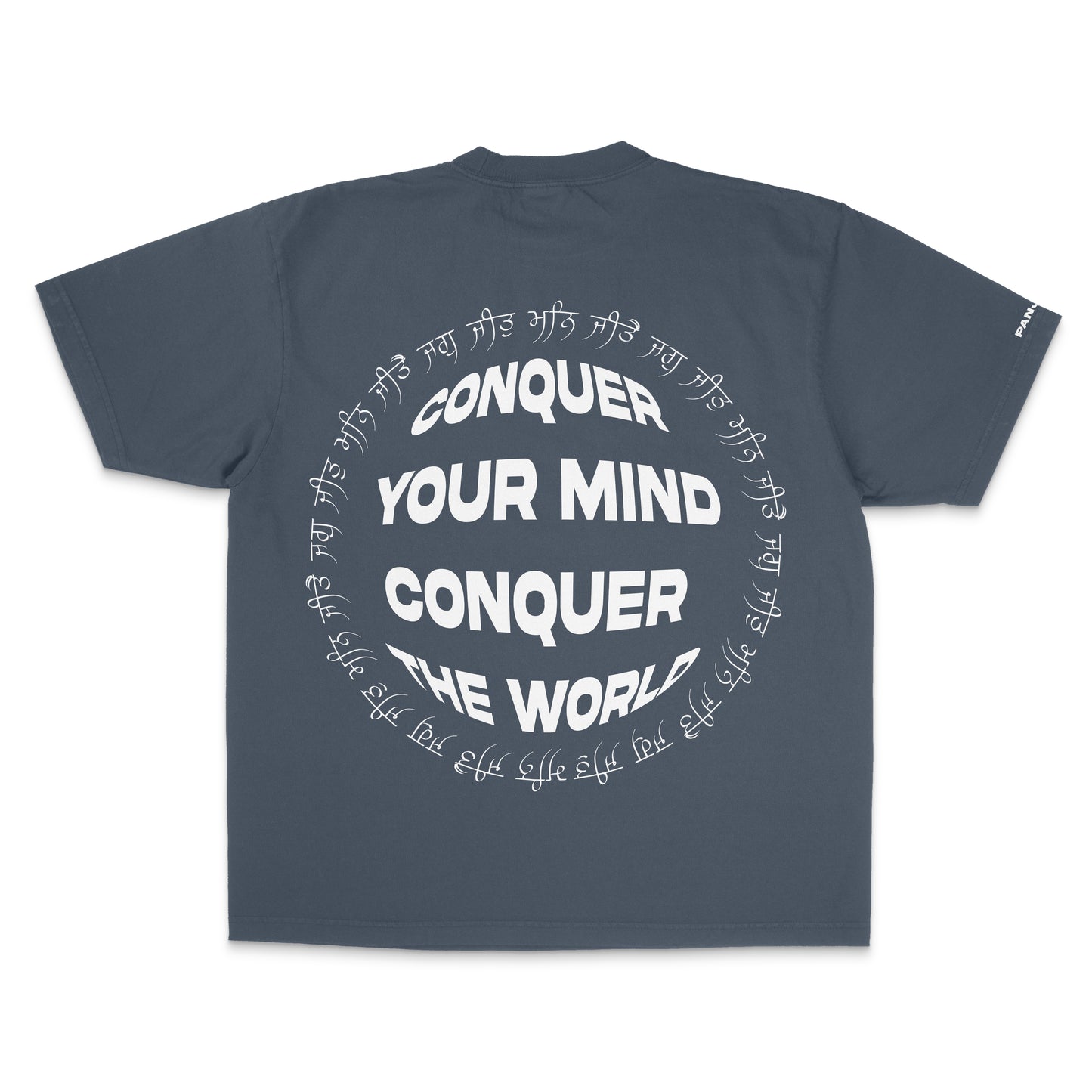 CONQUER YOUR MIND, CONQUER THE WORLD BOXY T-SHIRT