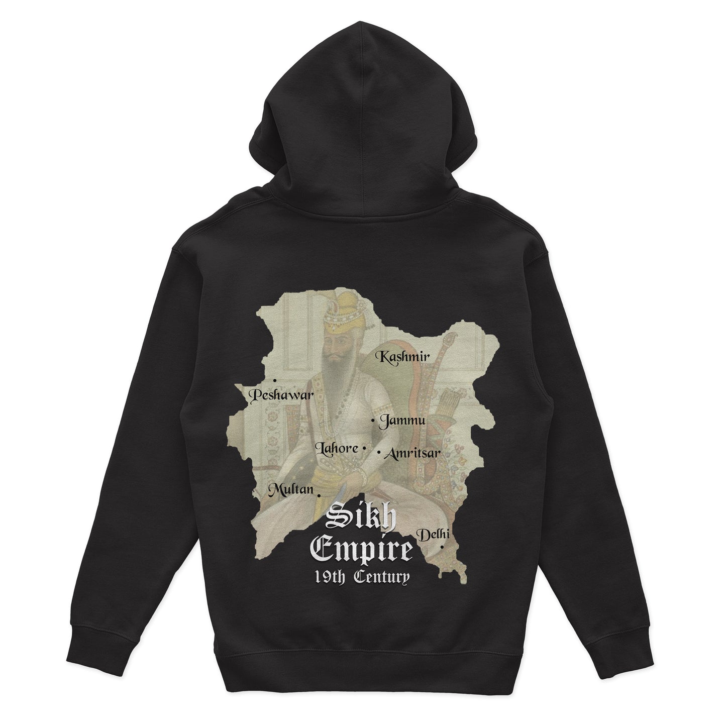 MAHARAJA RANJIT SINGH 19TH CENTURY SIKH EMPIRE HOODIE