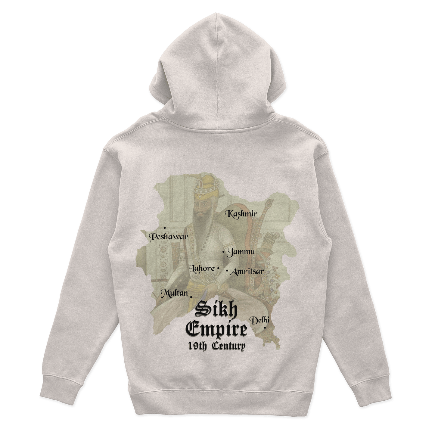 MAHARAJA RANJIT SINGH 19TH CENTURY SIKH EMPIRE HOODIE