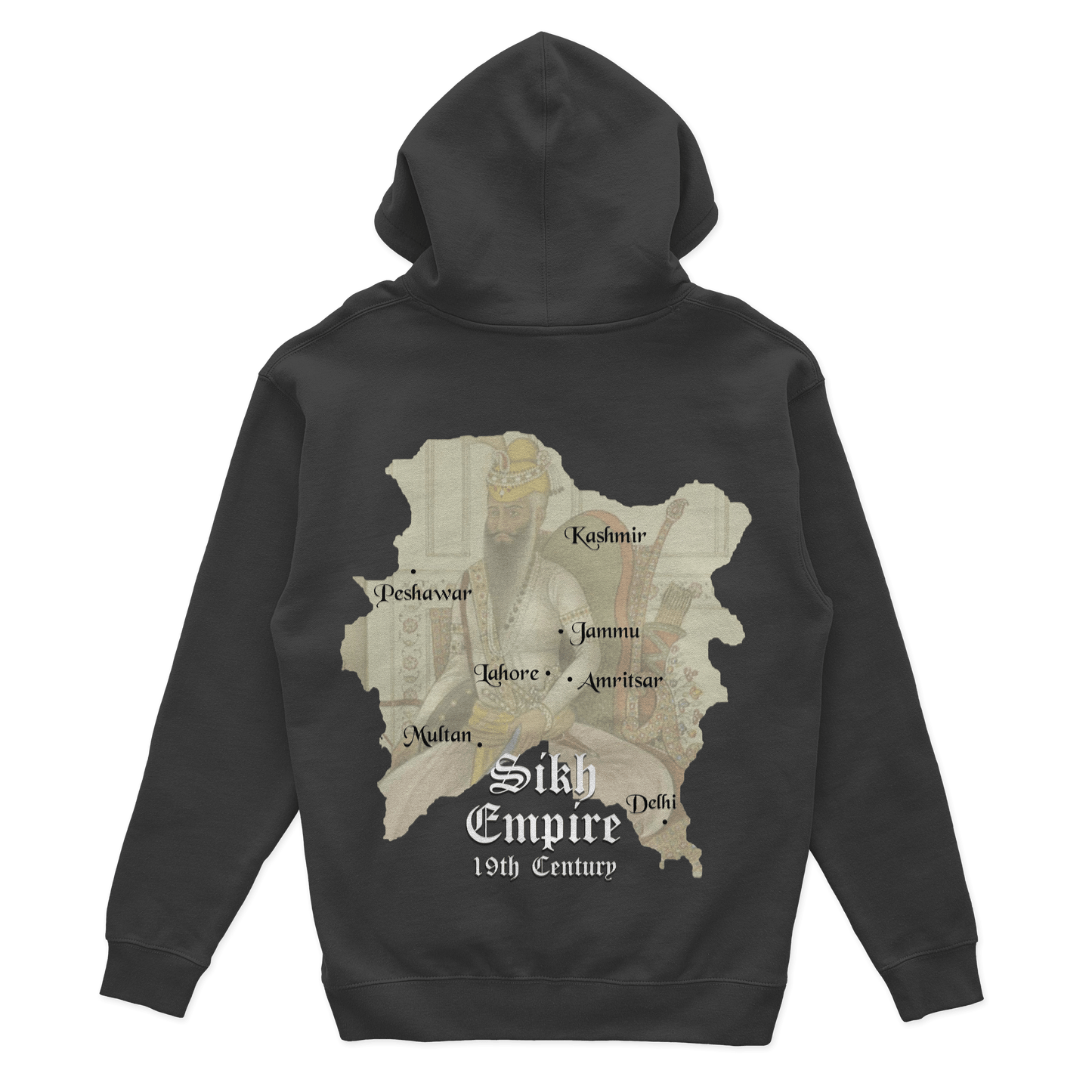 MAHARAJA RANJIT SINGH 19TH CENTURY SIKH EMPIRE HOODIE