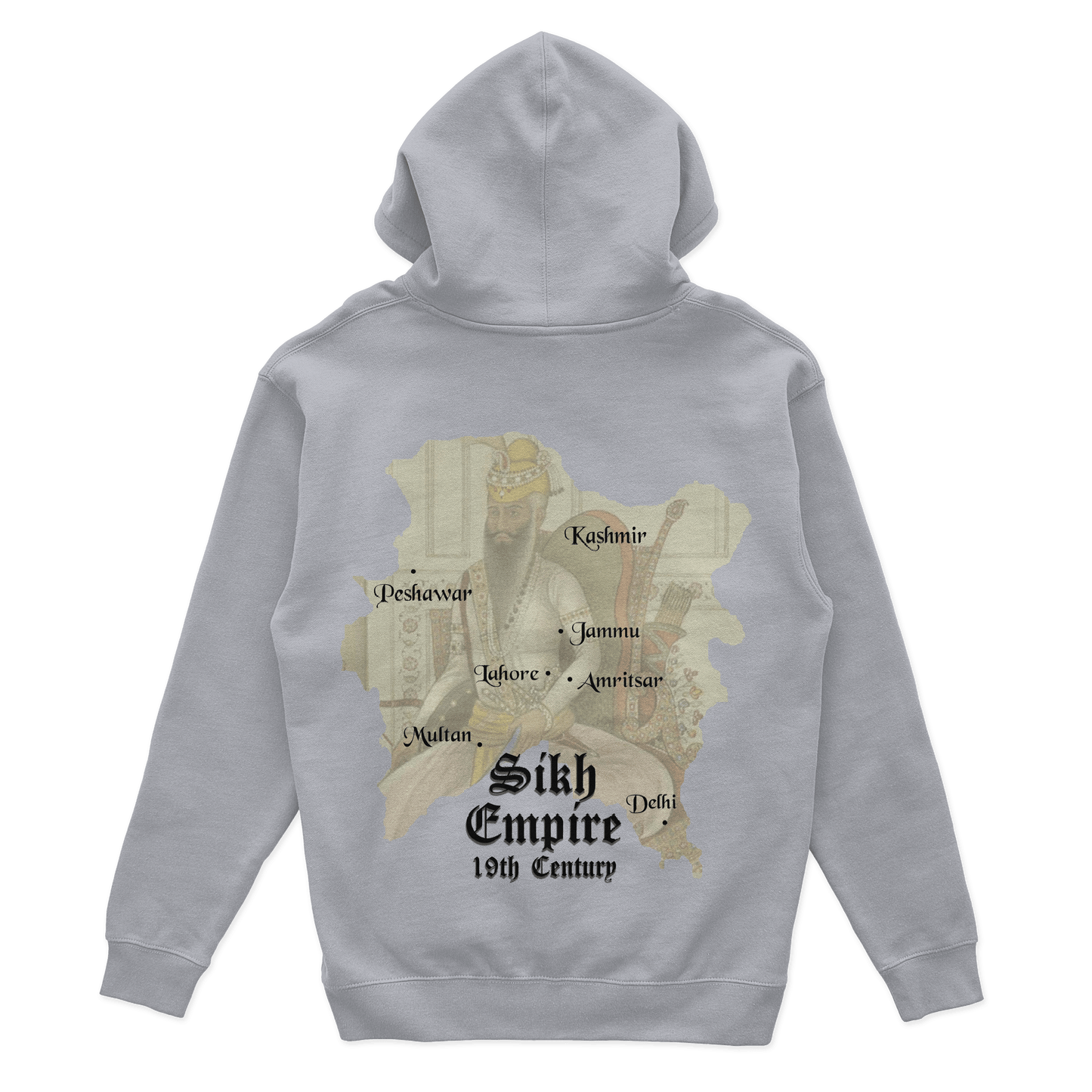 MAHARAJA RANJIT SINGH 19TH CENTURY SIKH EMPIRE HOODIE