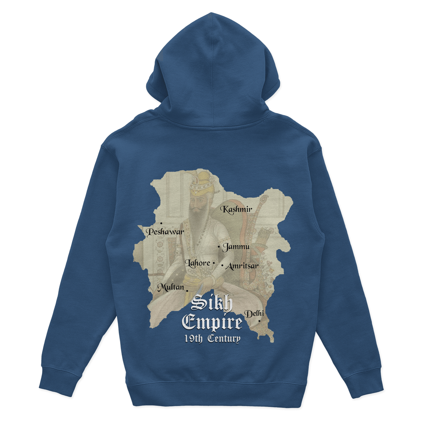 MAHARAJA RANJIT SINGH 19TH CENTURY SIKH EMPIRE HOODIE