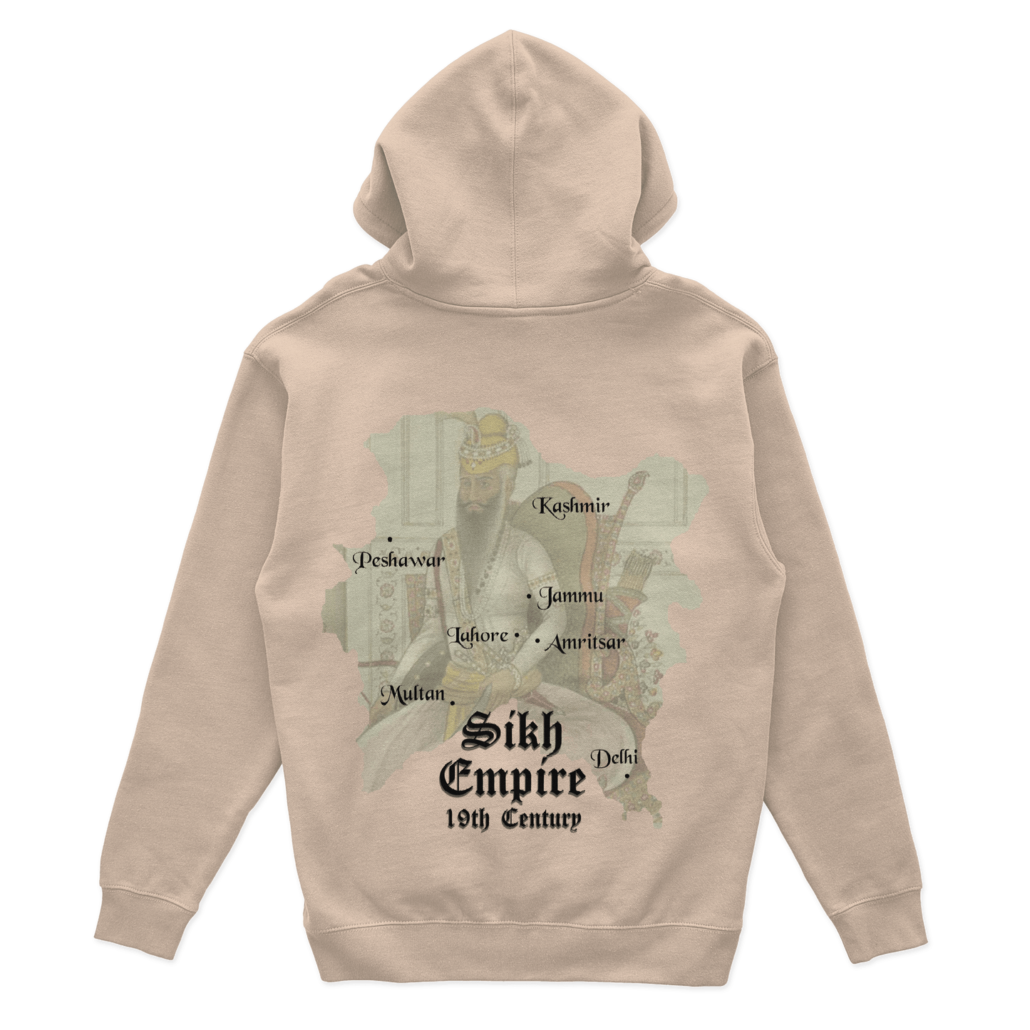 MAHARAJA RANJIT SINGH 19TH CENTURY SIKH EMPIRE HOODIE