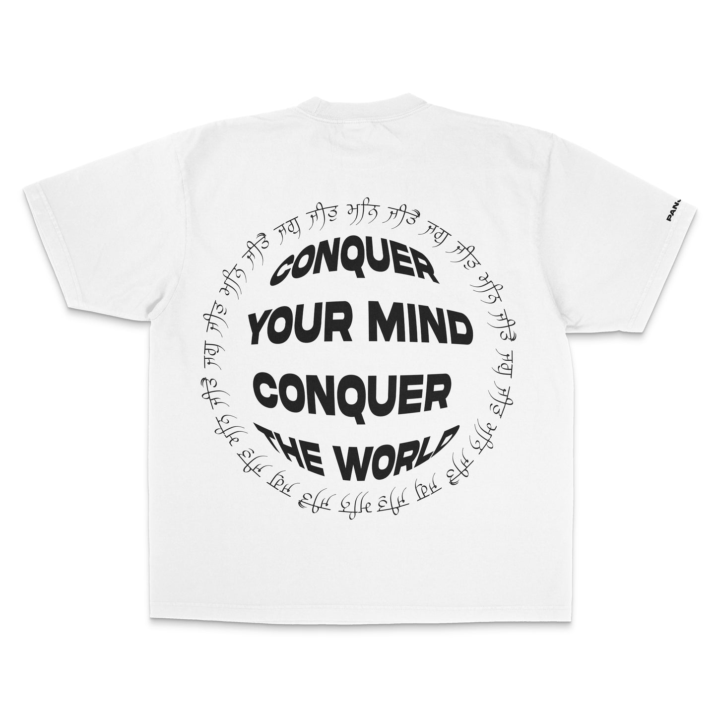 CONQUER YOUR MIND, CONQUER THE WORLD BOXY T-SHIRT