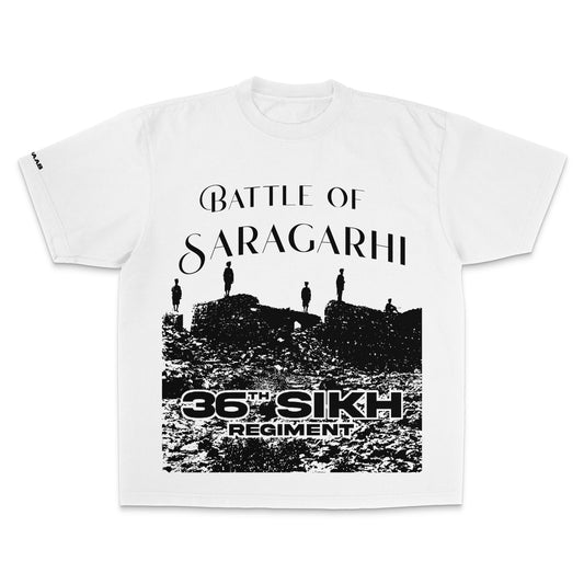 36TH SIKH REGIMENT BOXY T-SHIRT