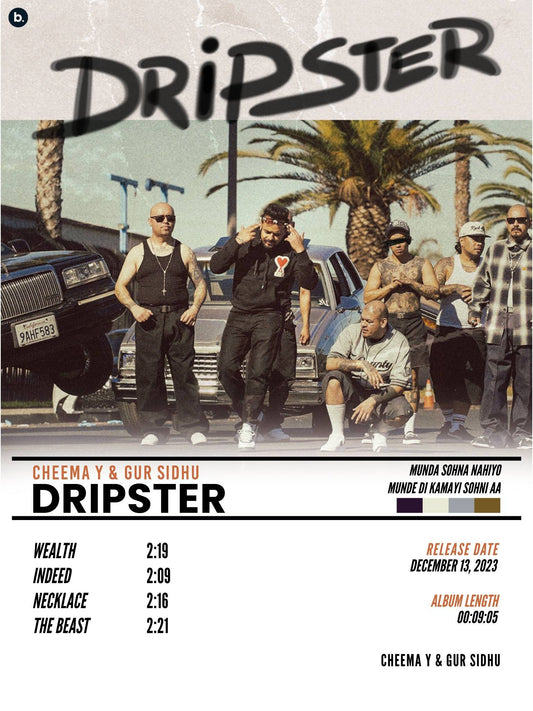 DRIPSTER - CHEEMA Y POSTER